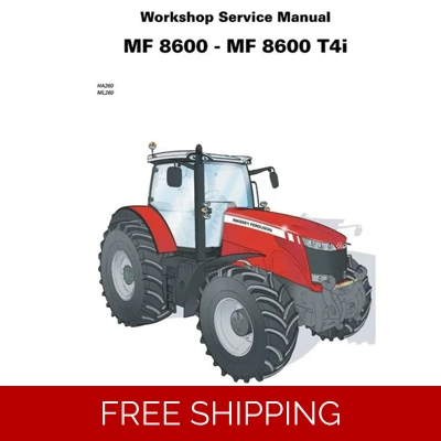 MASSEY FERGUSON 8400 SERIES WORKSHOP MANUAL